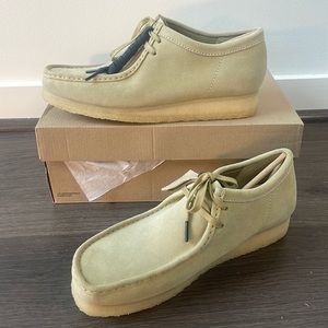 Clarks Original Wallabee, Maple Suede *NEW IN BOX